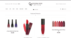 Desktop Screenshot of grcosmetics.com